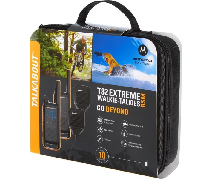 Фото - радиостанцию Motorola TALKABOUT T82 EXTREME RSM Twin Pack WE