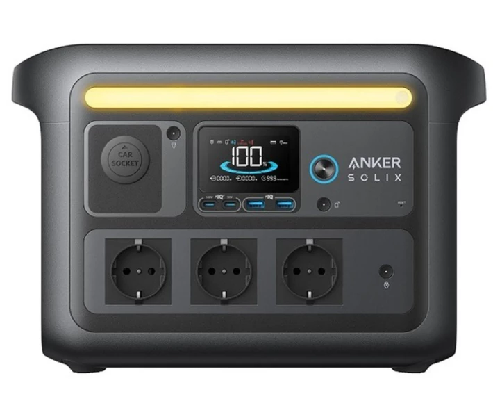 Фото - зарядную станцию Зарядная станция Anker Solix C800X / 1200 Вт / 768 Вт⋅ч / LiFePO4 (A1755311)