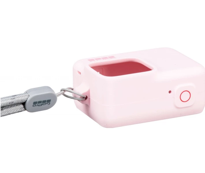 Фото - аксессуар к экшн-камере Чехол Sleeve & Lanyard (Pink) (ACSST-004)