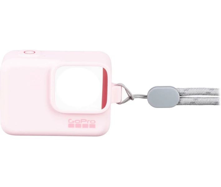 Фото - аксессуар к экшн-камере Чехол Sleeve & Lanyard (Pink) (ACSST-004)