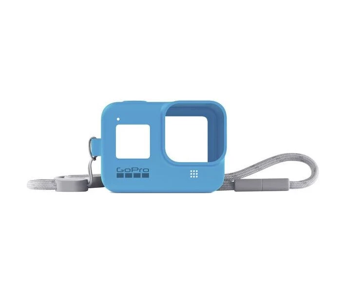 Фото - аксессуар к экшн-камере Чехол GoPro Sleeve&Lanyard Blue для HERO8 (AJSST-003)