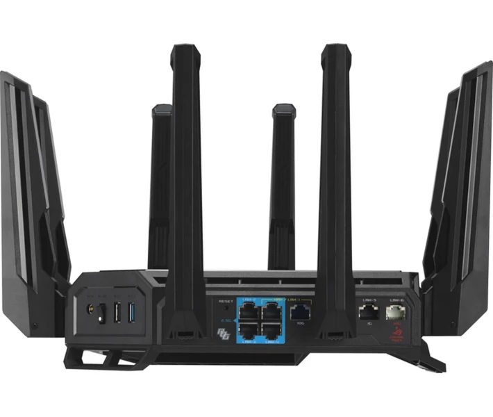 Фото - маршрутизатор Маршрутизатор ASUS GT-BE98 (90IG08F0-MO9A0V)