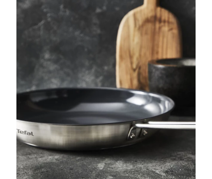 Фото - сковороду Сковорода Tefal Nordica, 20см, нержавеющая сталь (H8710255)