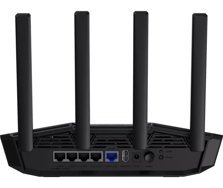 Фото - маршрутизатор Маршрутизатор ASUS TUF-BE3600 (90IG0900-MO9C00)