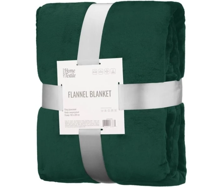 Фото - плед Набор пледов Ardesto Flannel 160х200 см изумрудный + синий темный