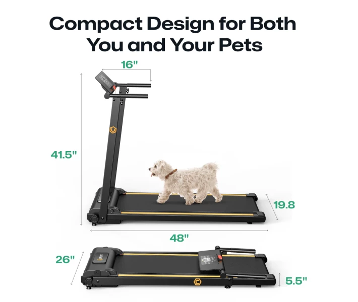 Беговая дорожка Urevo Foldi Mini black URTM006 купить в Киеве