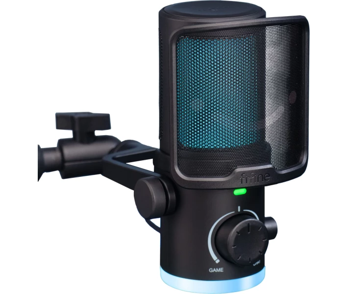Фото - микрофон для караоке Микрофон USB Fifine AM6 Black