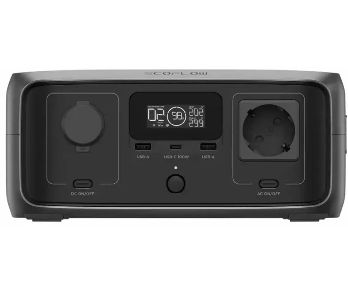 Фото - зарядную станцию Зарядная станция EcoFlow RIVER 3 UPS / 300 Вт / 245 Вт/ч / LiFePO4