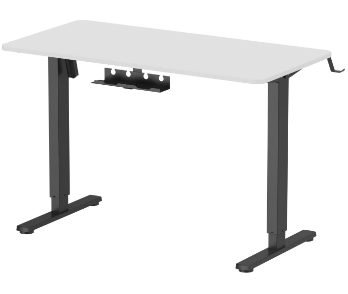 Фото - стол ПК Компьютерный стол Officepro ODE1260WB White/Black (ODE1260WB)