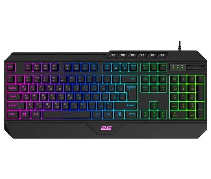 Фото - клавиатуру Клавиатура игровая 2E KG315 GAMING, Black (2E-KG315UBK)
