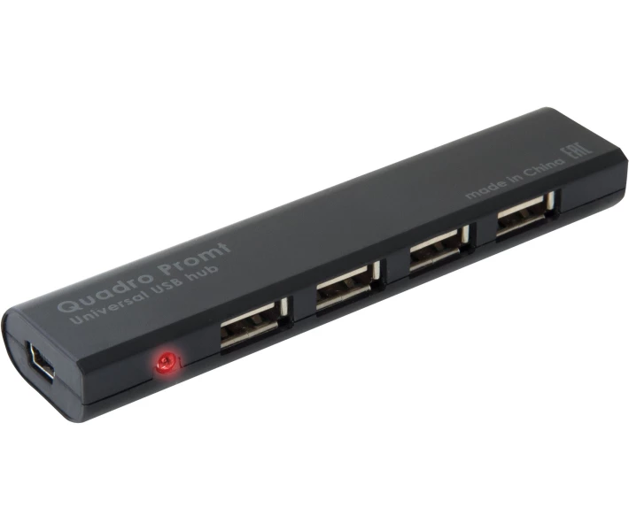 Фото - кардридер Defender Quadro Prompt USB2.0 (83200) (4 порта)
