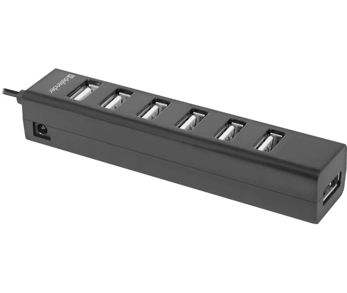 Фото - кардридер Defender Quadro Swift USB2.0 (83203) (7 портов)