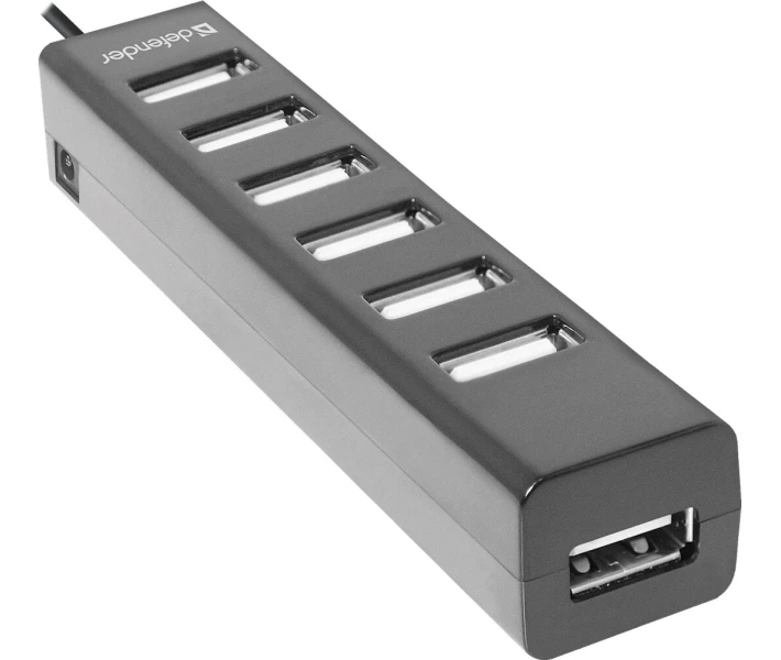 Фото - кардридер Defender Quadro Swift USB2.0 (83203) (7 портов)