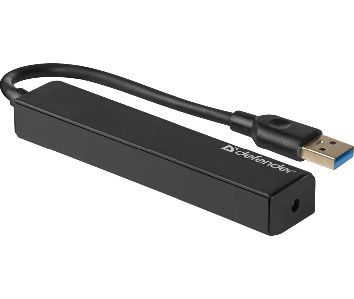 Фото - кардридер Defender Quadro Express USB3.0 (83204) (4 порта)