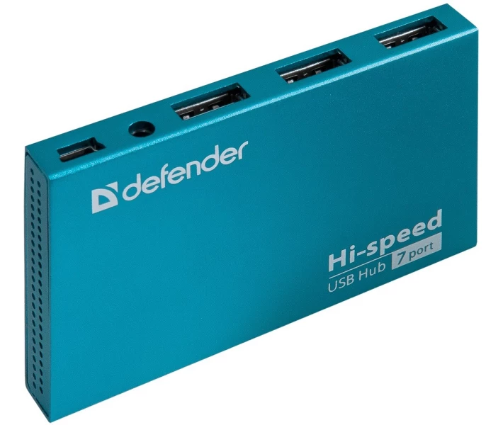Фото - кардридер Defender Septima Slim USB2.0 (83505) (7 портов)