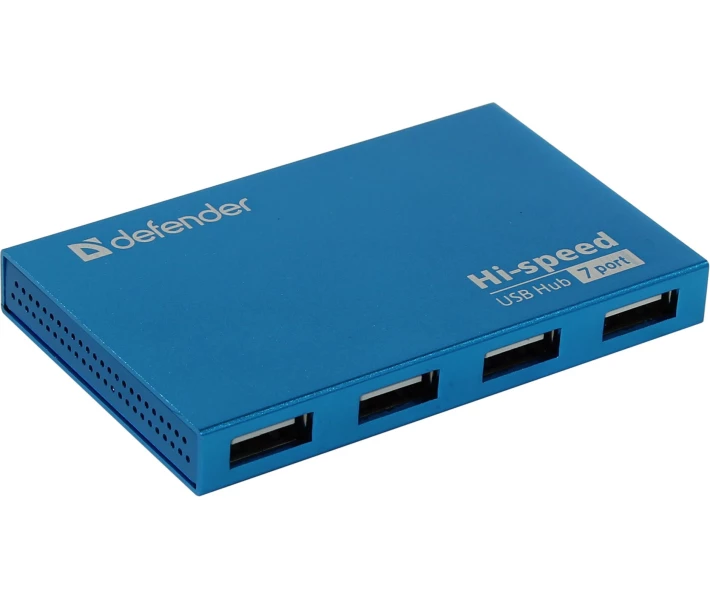 Фото - кардридер Defender Septima Slim USB2.0 (83505) (7 портов)