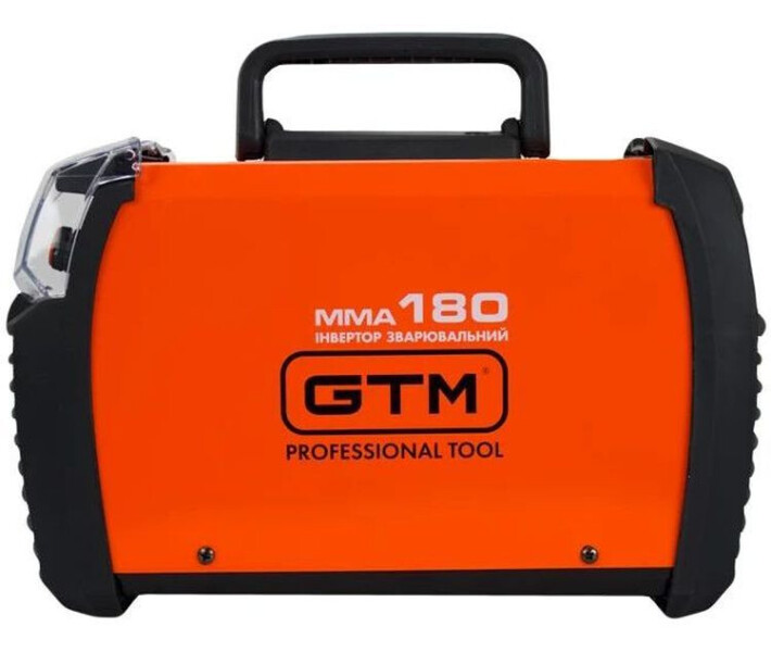 Фото - сварочный инвертор Инвертор сварочный GTM MMA-180DS LCD, 180А