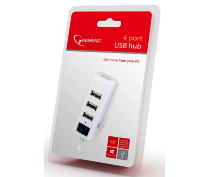 Фото - кардридер Gembird USB2.0 UHB-U2P4-21 (4 ports)