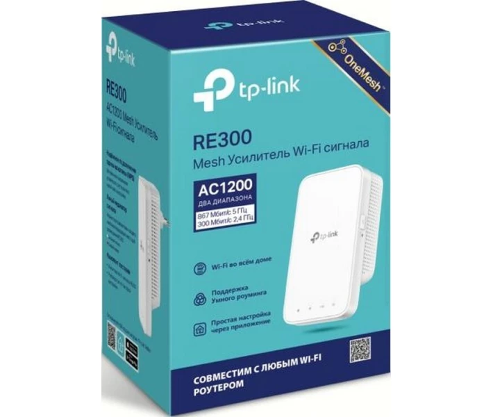 Фото - Wi-Fi ретранслятор Ретранслятор TP-Link RE300