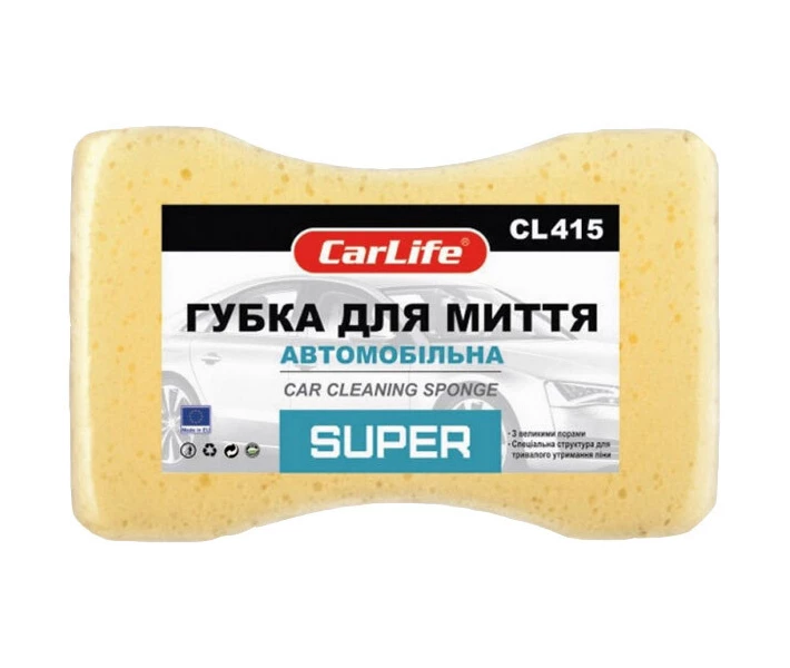 Фото - автокосметику Губка CarLife CL-415 SUPER
