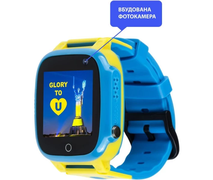 Фото - смарт-часы Смарт-часы для детей AmiGo GO008 GLORY GPS WIFI Blue-Yellow