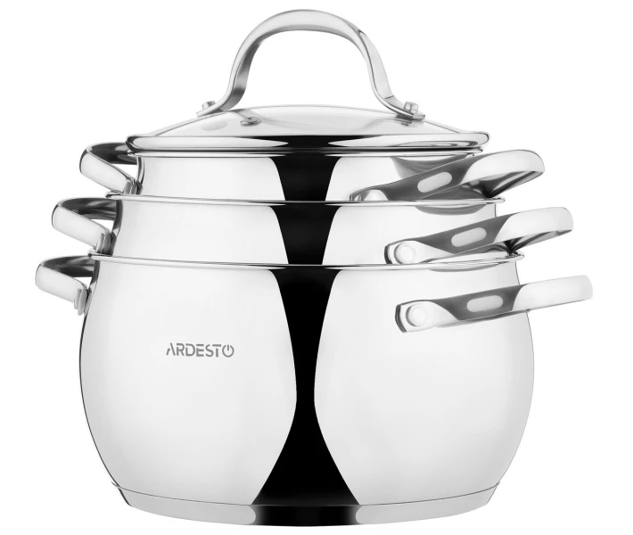 Фото - набор посуды Набор посуды Ardesto Gemini AR1906GSS (6 предметов)