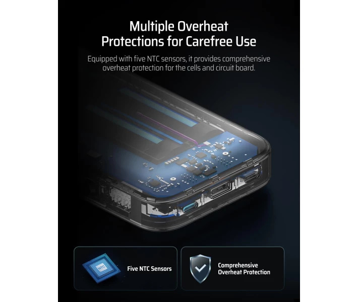 Фото - power bank Power Bank CUKTECH PB250 25000mAh 210W серый