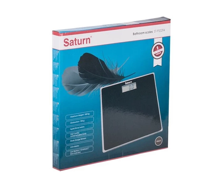 Фото - напольные весы Напольные весы Saturn ST-PS0294 Black