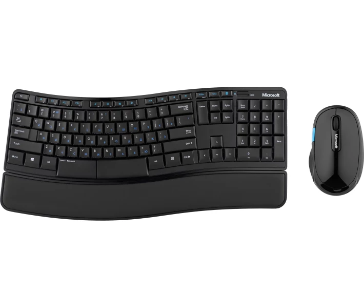 Фото - клавиатуру Комплект 2в1 Microsoft Wireless Comfort Desktop (L3V-00017) (клавиатура + мышь)