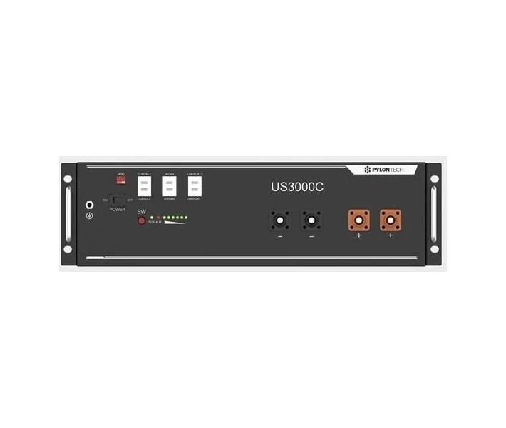 Фото - инвертор Гибридный инвертор Deye SUN-8K-SG01LP1-EU 8kW+Батарея Pylontech batteries US3000C 48V, 74Ah, 3,5 кВт/ч (2шт.)+Набор кабелей