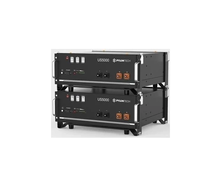 Фото - инвертор Гибридный инвертор Deye SUN-8K-SG01LP1-EU 8kW + Батарея Pylontech US5000 48V, 100Ah, 4,8 кВт/ч (2шт.) + Набор кабелей Pylontech