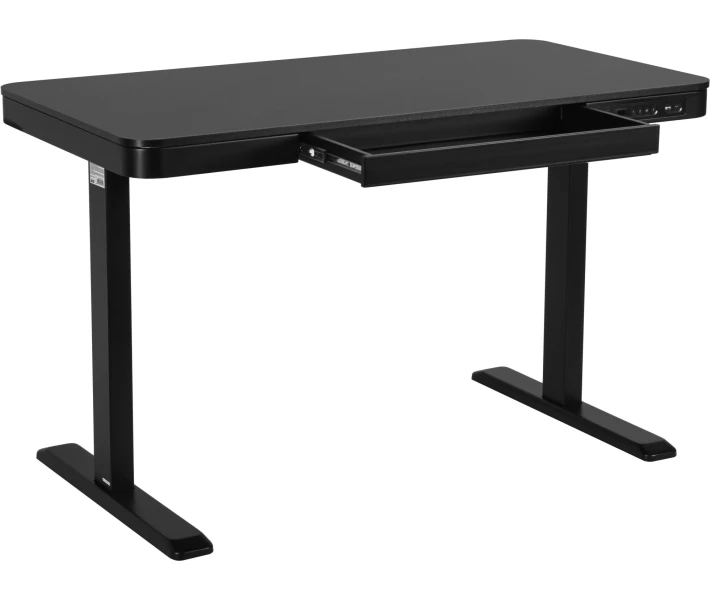 Фото - стол ПК Компьютерный стол 2E СЕ218B-MOTORIZED Black с регулировкой высоты