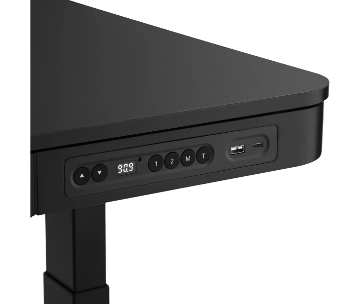 Фото - стол ПК Компьютерный стол 2E СЕ218B-MOTORIZED Black с регулировкой высоты