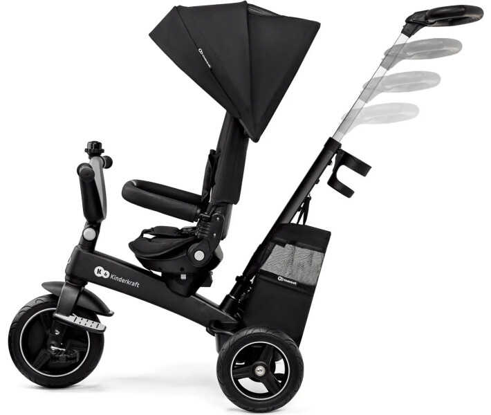 Фото - велосипед и аксессуар Трехколесный велосипед Kinderkraft Easytwist Black (KREASY00BLK0000)