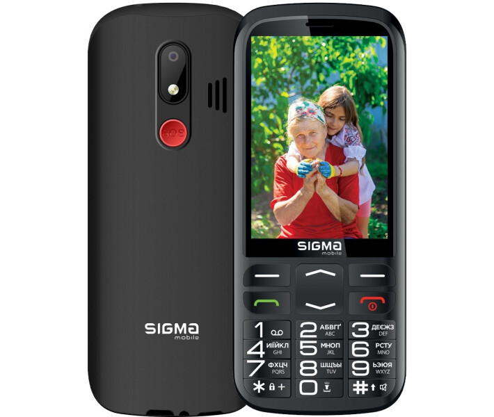Фото - смартфон и мобильный телефон Мобильный телефон Sigma mobile Comfort 50 Optima TYPE-C black