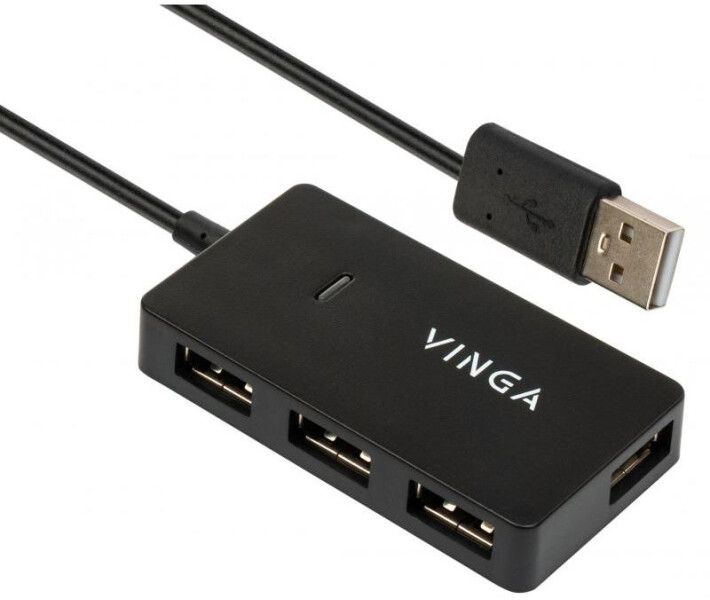 Фото - кардридер Концентратор Vinga USB2.0 to 4*USB2.0 HUB (VHA2A4)