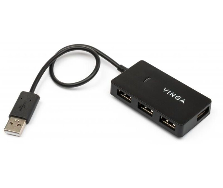 Фото - кардридер Концентратор Vinga USB2.0 to 4*USB2.0 HUB (VHA2A4)