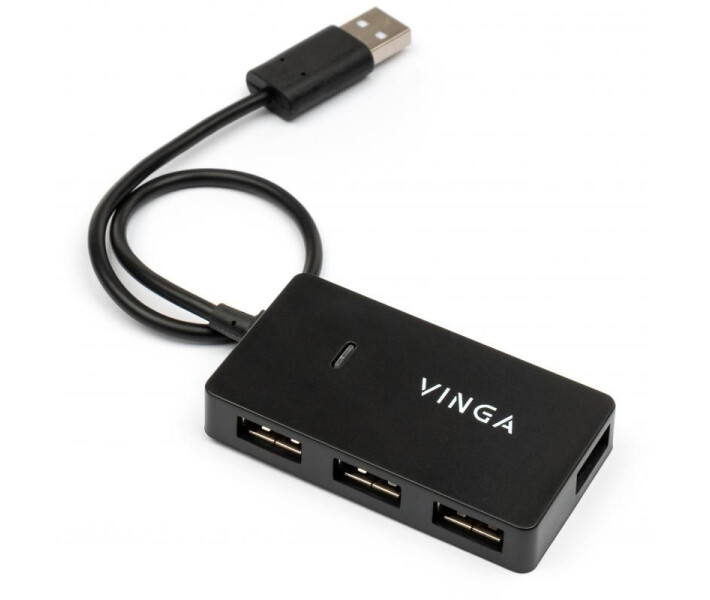 Фото - кардридер Концентратор Vinga USB2.0 to 4*USB2.0 HUB (VHA2A4)