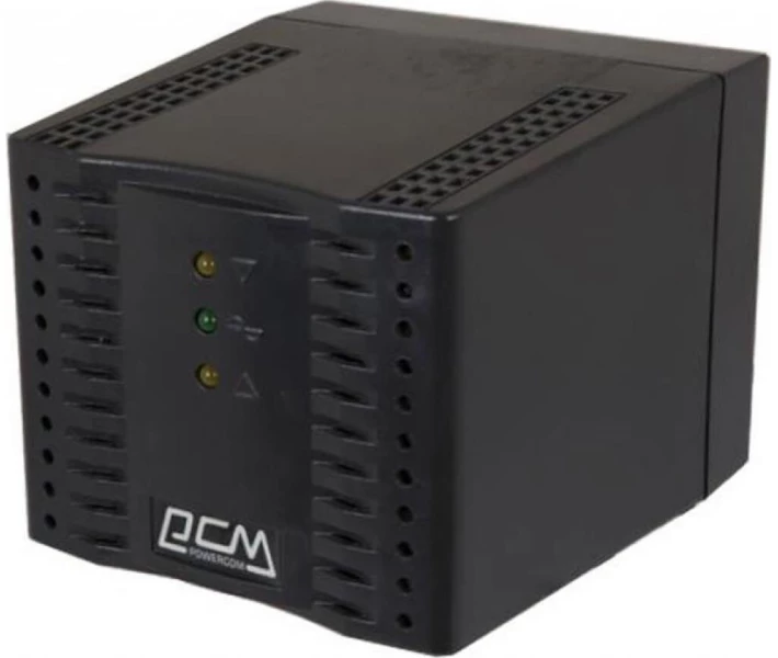 Фото - стабилизатор напряжения Стабилизатор напряжения Powercom 300 Вт (TCA-600) Black