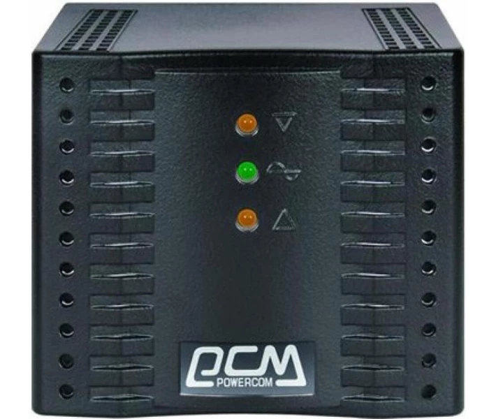 Фото - стабилизатор напряжения Стабилизатор напряжения Powercom 300 Вт (TCA-600) Black