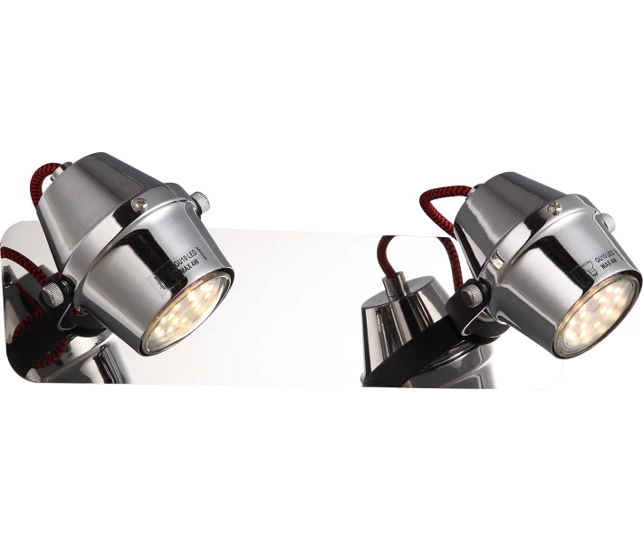 Фото - споты Спот Altalusse GU10 2x4 Вт INL-9382W-02 Chrome