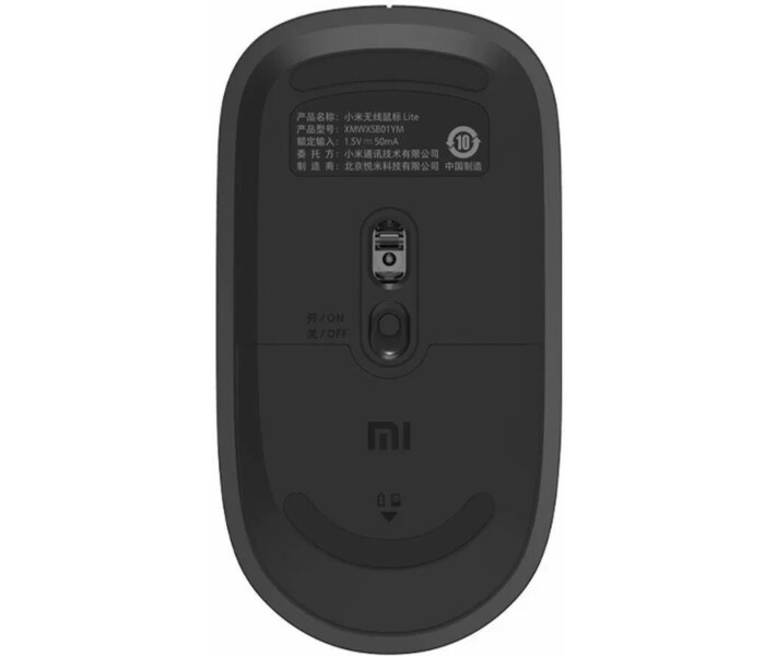 Фото - мышку для ноутбука Мышь Xiaomi Wireless Mouse Lite Black