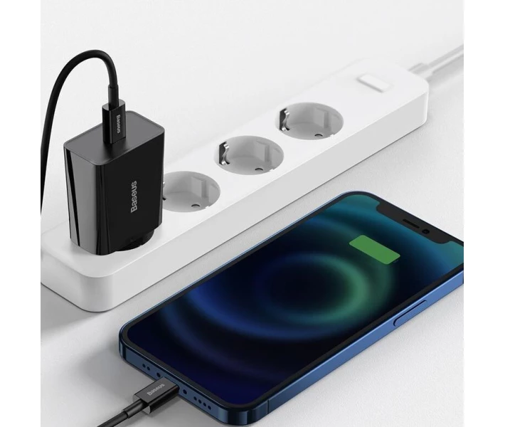 Фото - зарядное устройство для телефона и планшета Зарядное устройство Baseus 20W QC 1С Black (CCFS-SN01)