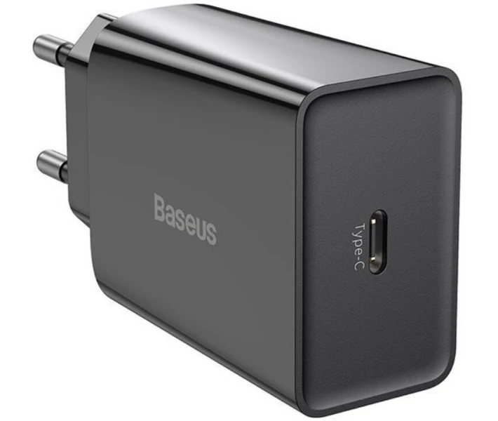 Фото - зарядное устройство для телефона и планшета Зарядное устройство Baseus 20W QC 1С Black (CCFS-SN01)