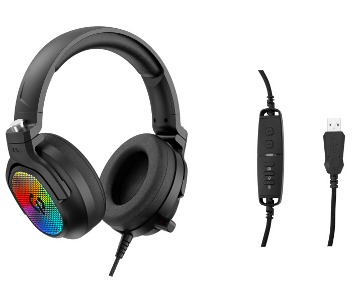 Фото - наушники Наушники GamePro RGB HS1300 Black