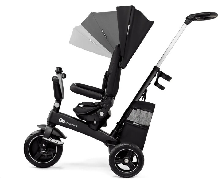 Фото - велосипед и аксессуар Трехколесный велосипед Kinderkraft Easytwist Black (KREASY00BLK0000)