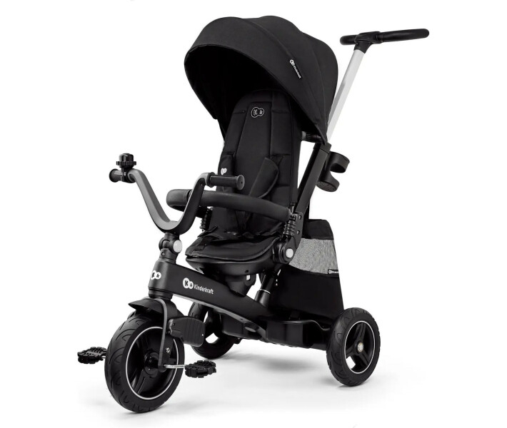 Фото - велосипед и аксессуар Трехколесный велосипед Kinderkraft Easytwist Black (KREASY00BLK0000)