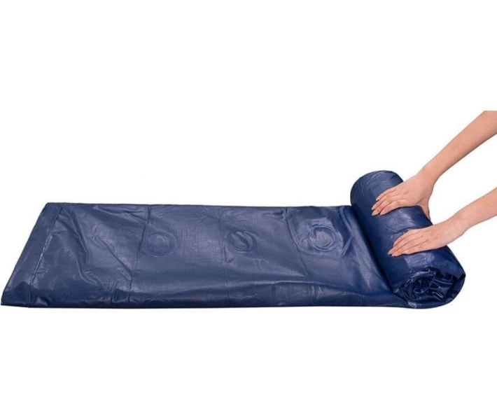 Фото - туристический коврик Надувной коврик KingCamp PUMPAIR BED TWIN(KM3606) BLUE/BEIGE