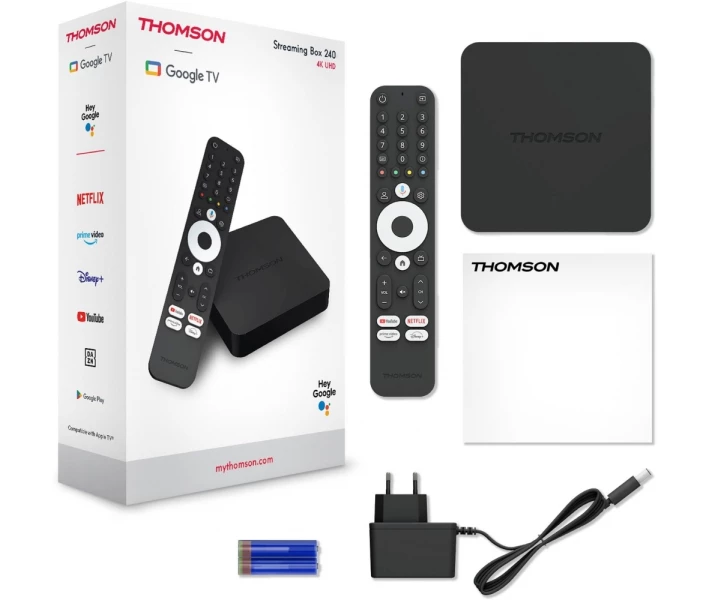 Фото - приставку Smart TV Медиаплеер Thomson Streaming Box 4K UHD 240G