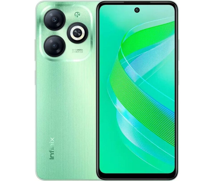 Фото - смартфон и мобильный телефон Infinix SMART 8 4/64GB GREEN (X6525)